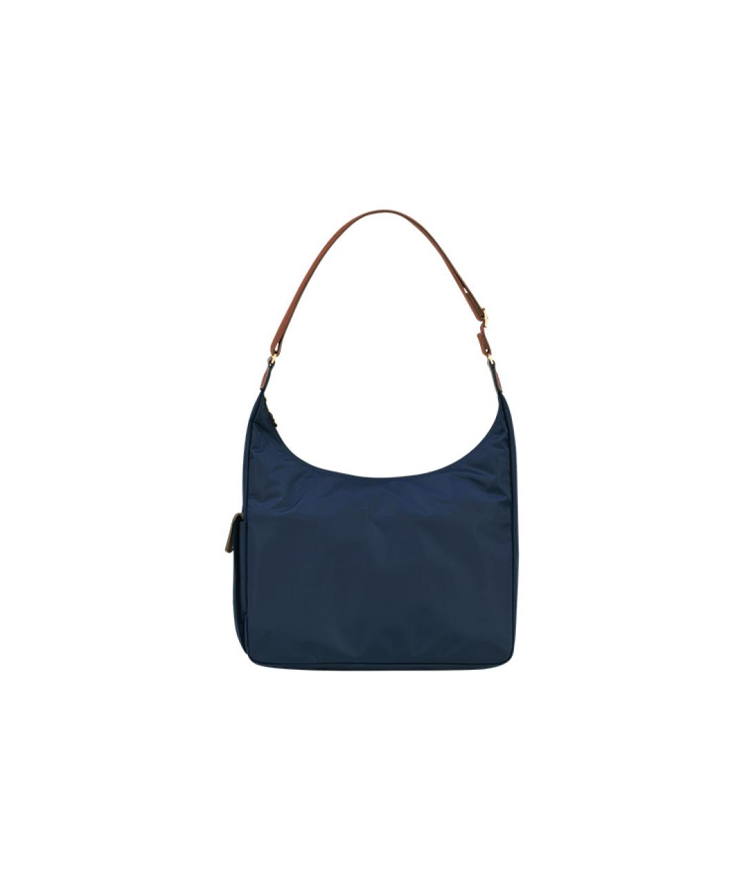 LONGCHAMP Темно-синяя тканевая сумка через плечо, фото 3
