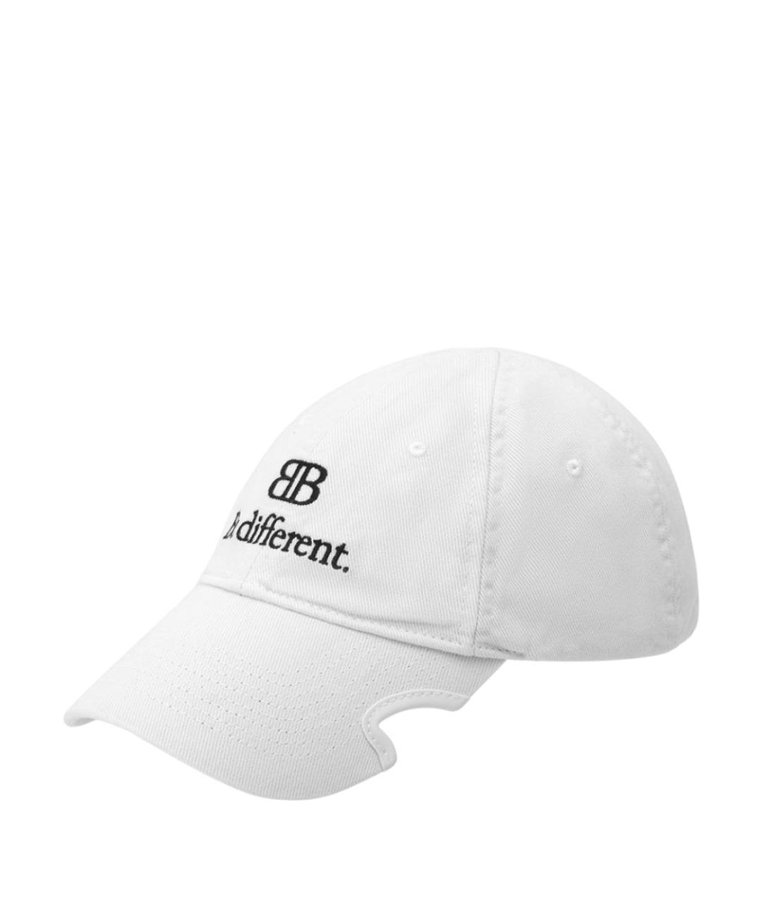 BALENCIAGA Белая кепка, фото 1