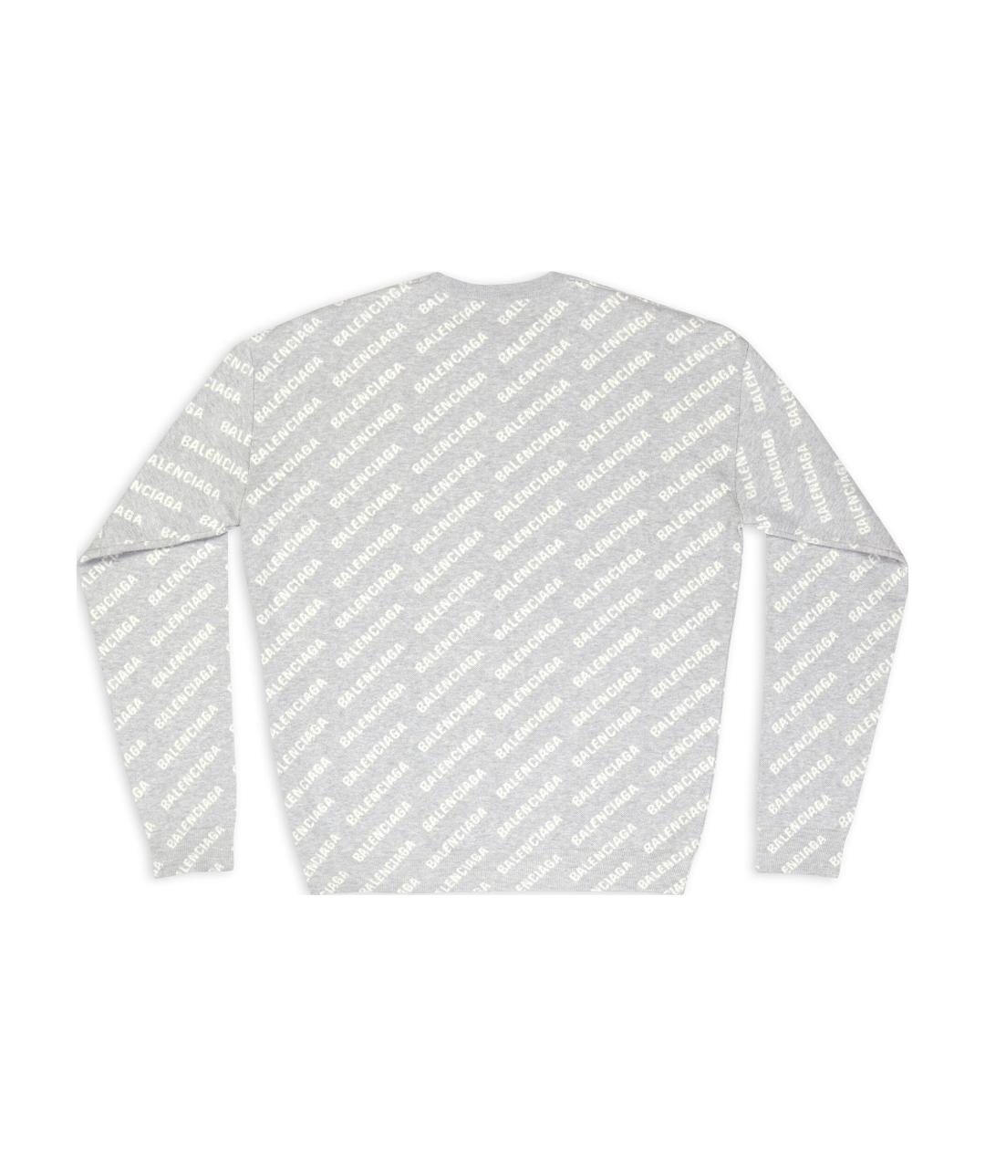 BALENCIAGA Серый джемпер / свитер, фото 2