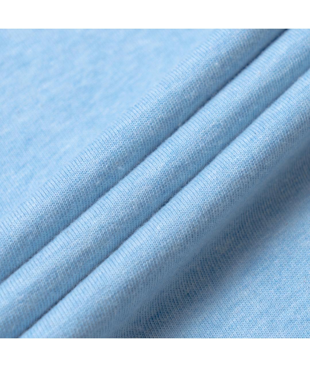 BALENCIAGA Голубая хлопковая футболка, фото 5