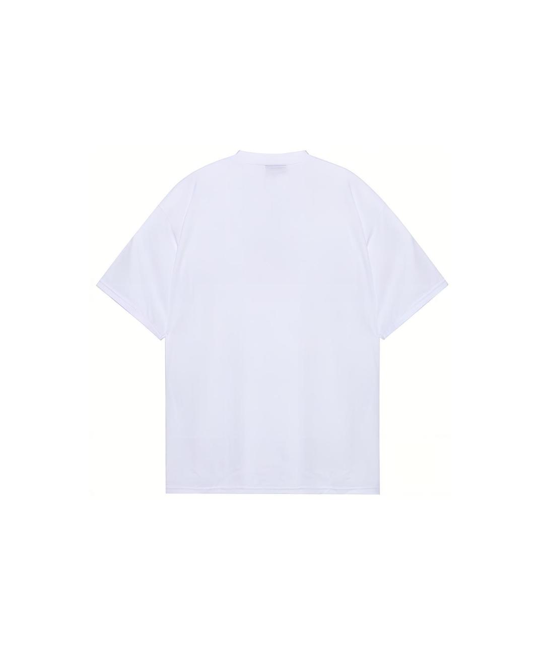 BALENCIAGA Белая футболка, фото 2