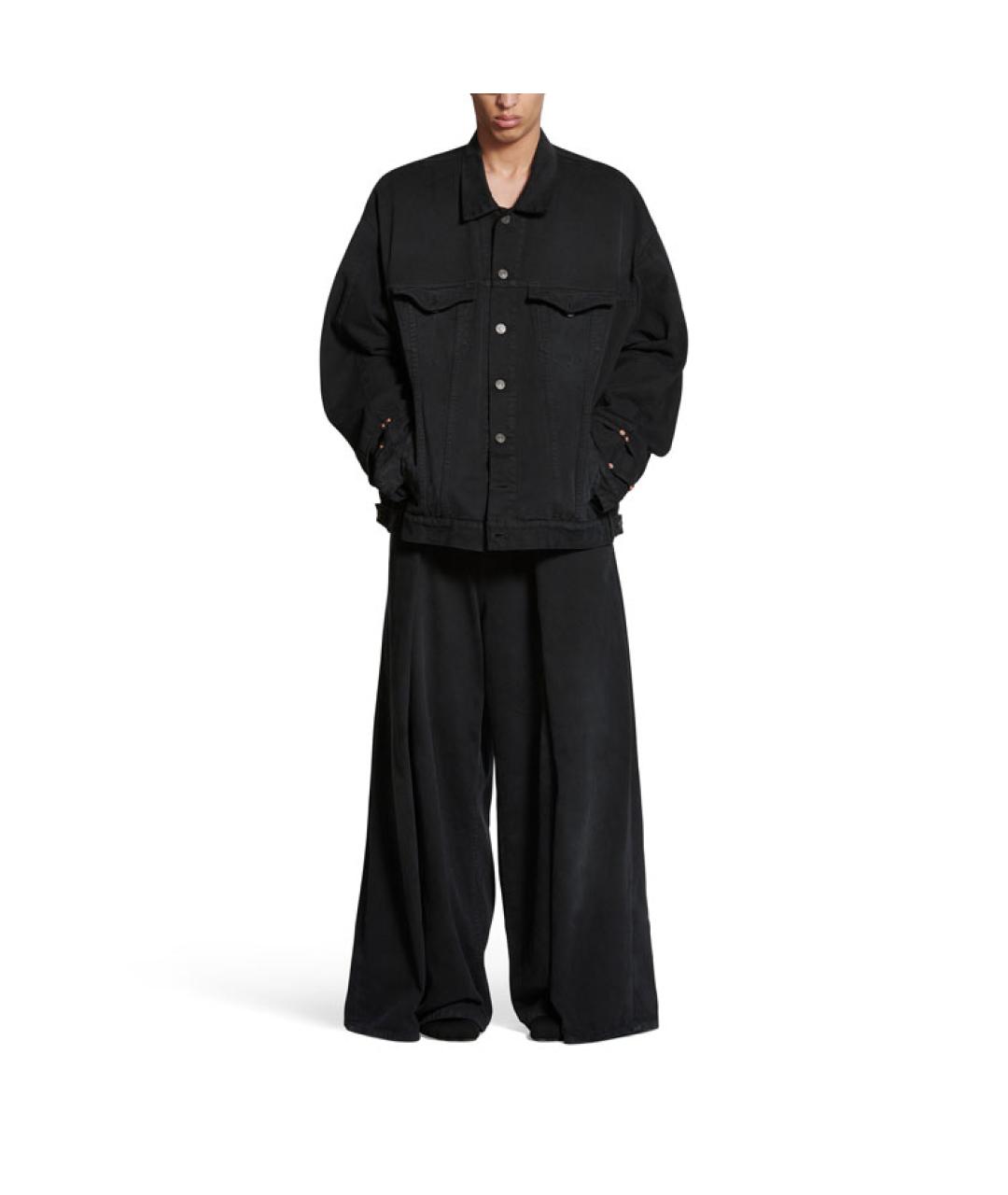 BALENCIAGA Черная куртка, фото 3