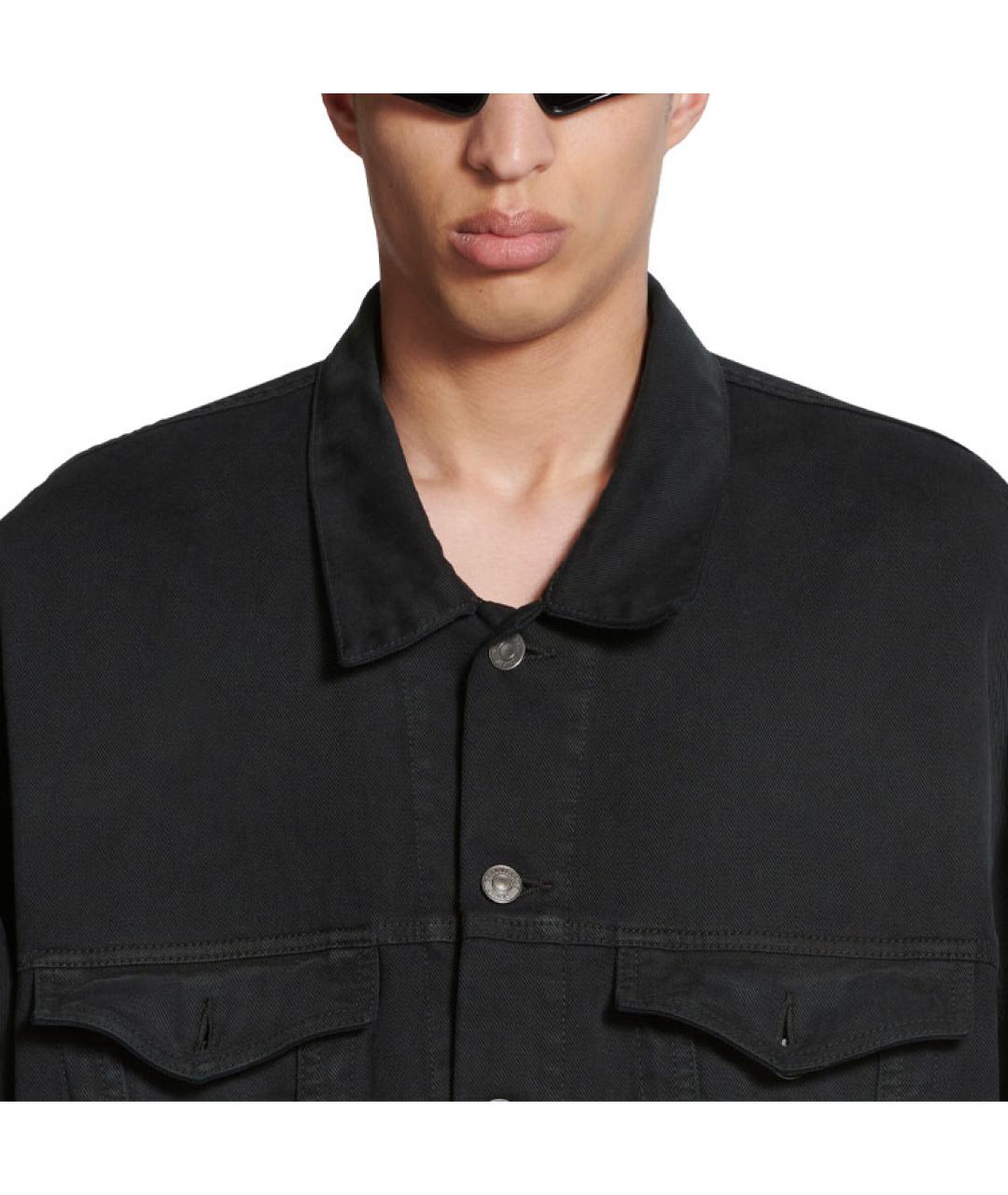 BALENCIAGA Черная куртка, фото 6