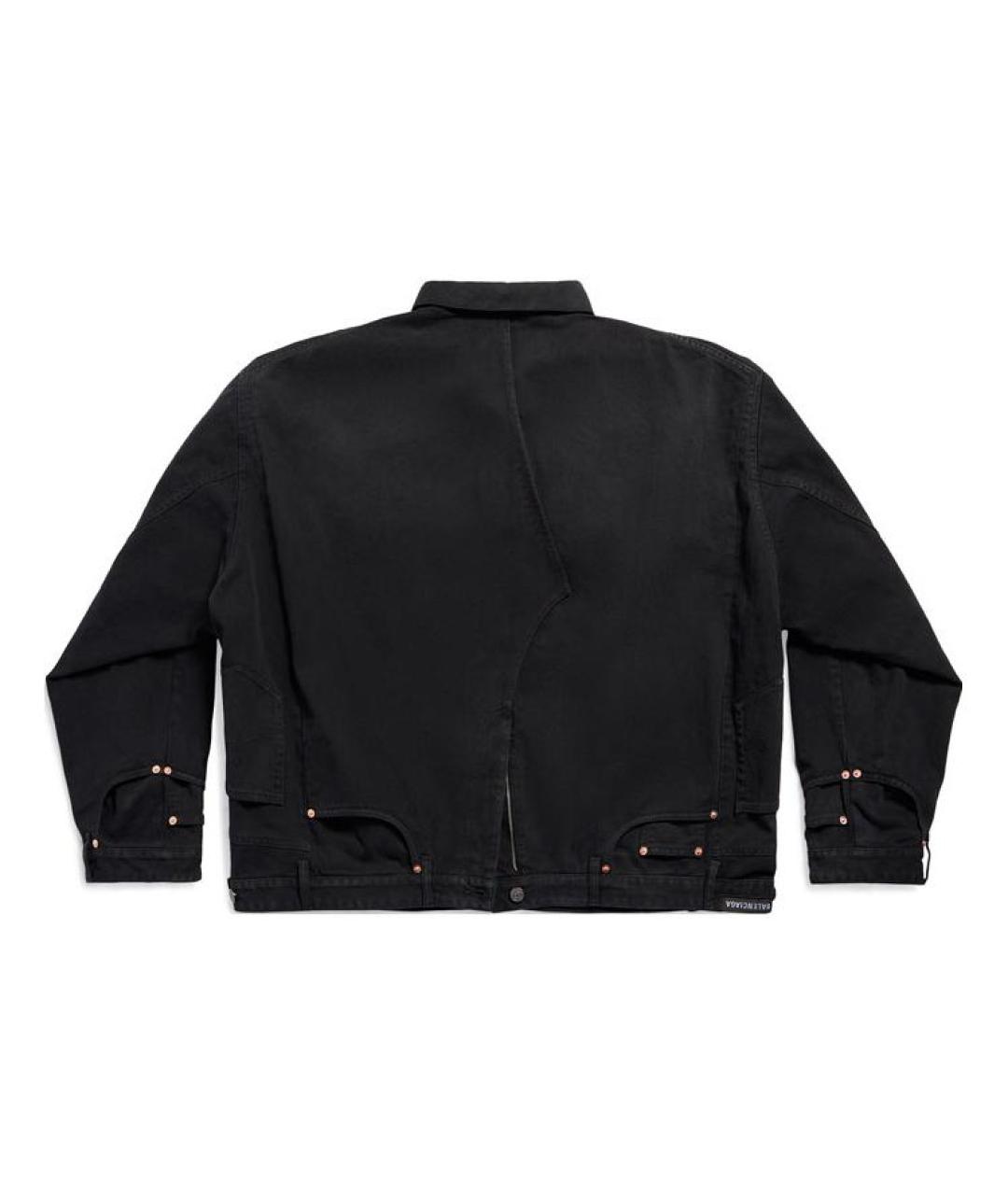 BALENCIAGA Черная куртка, фото 2