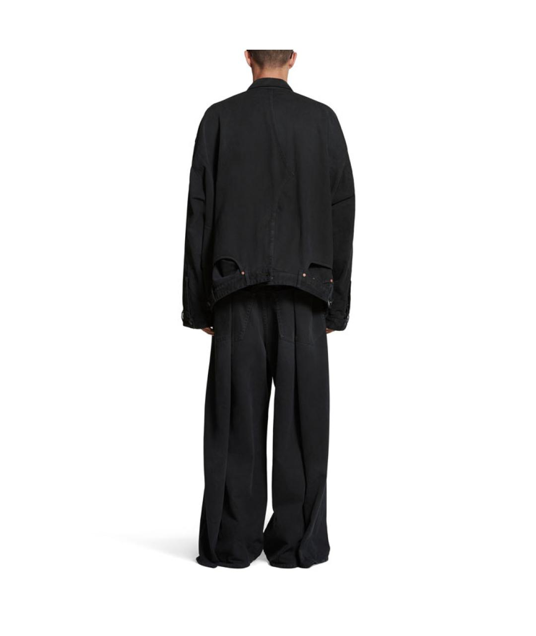 BALENCIAGA Черная куртка, фото 4