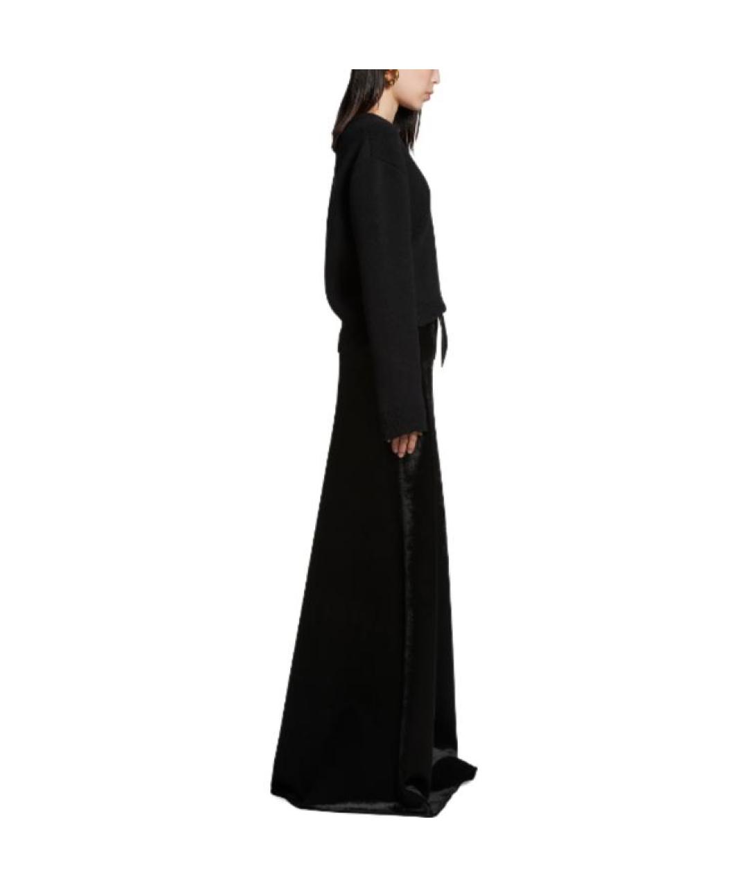 BALENCIAGA Черный кашемировый джемпер / свитер, фото 4
