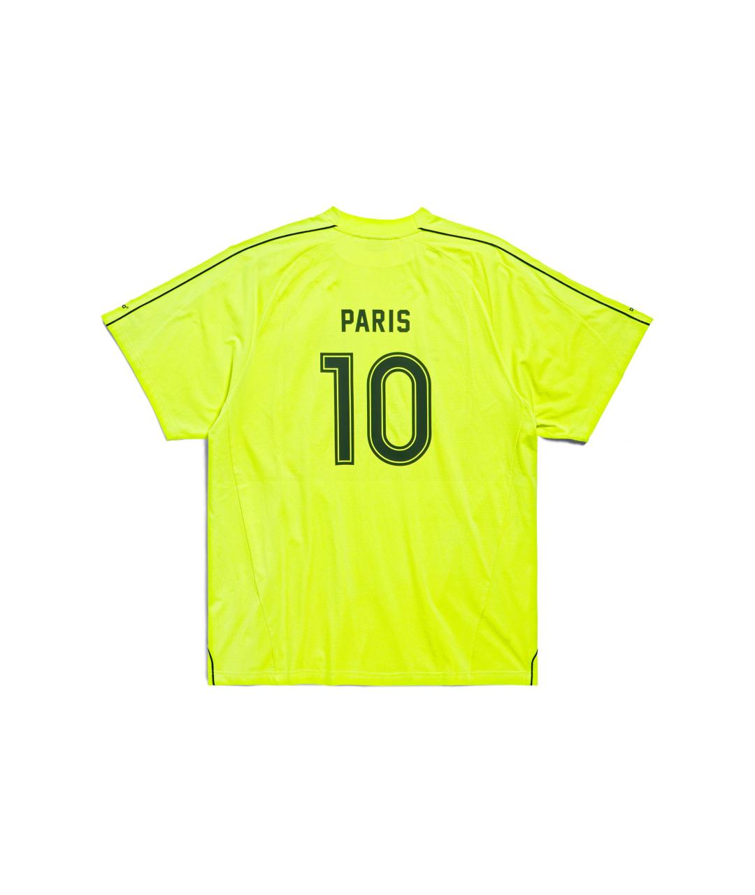 BALENCIAGA Желтая футболка, фото 2