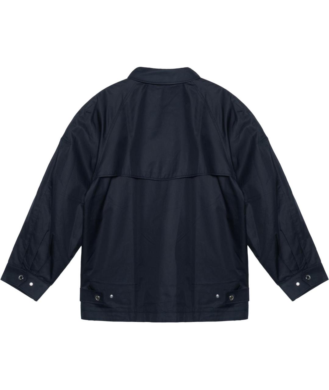 BURBERRY Темно-синяя куртка, фото 2