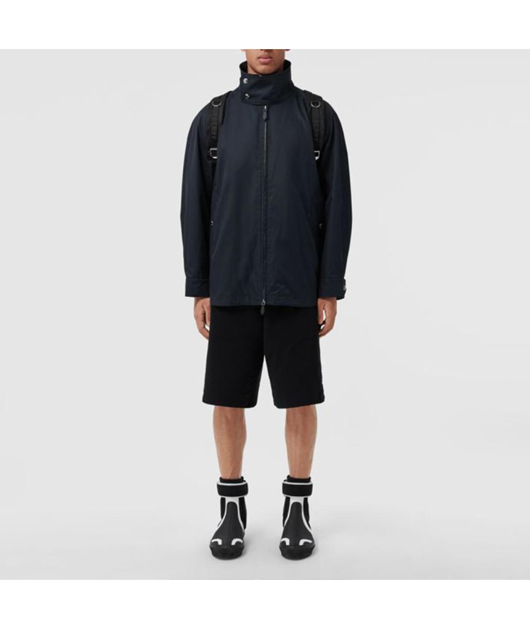 BURBERRY Темно-синяя куртка, фото 3