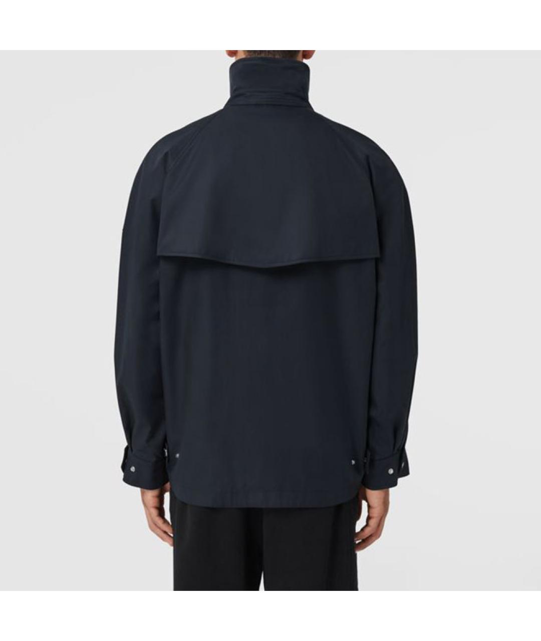BURBERRY Темно-синяя куртка, фото 4