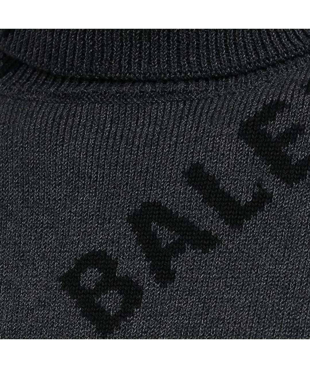 BALENCIAGA Серый кашемировый джемпер / свитер, фото 5
