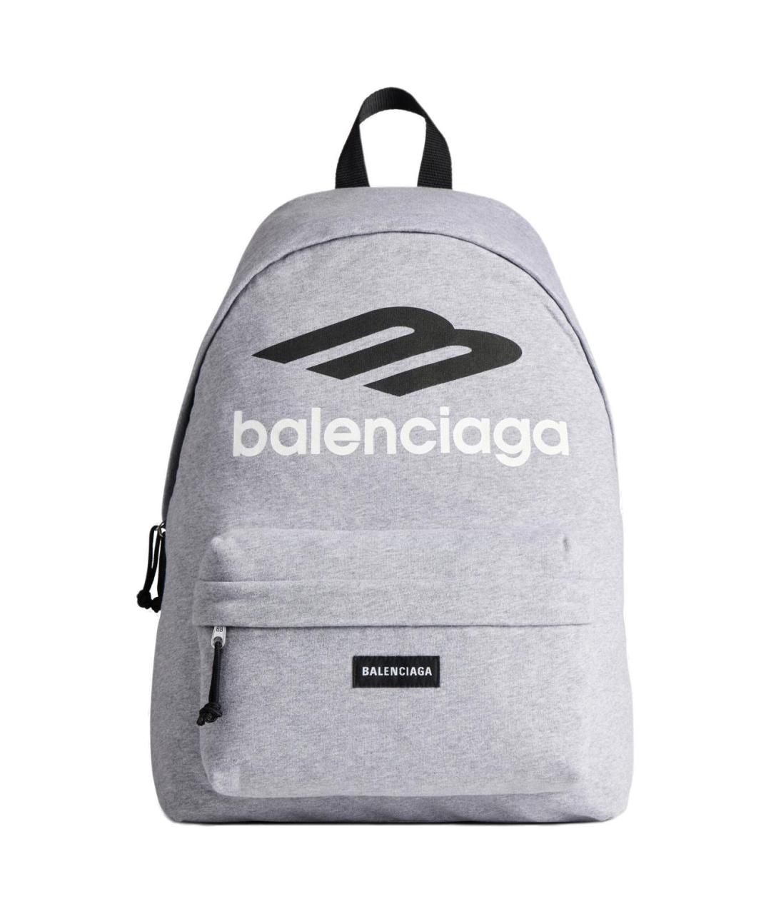 BALENCIAGA Серый рюкзак, фото 1