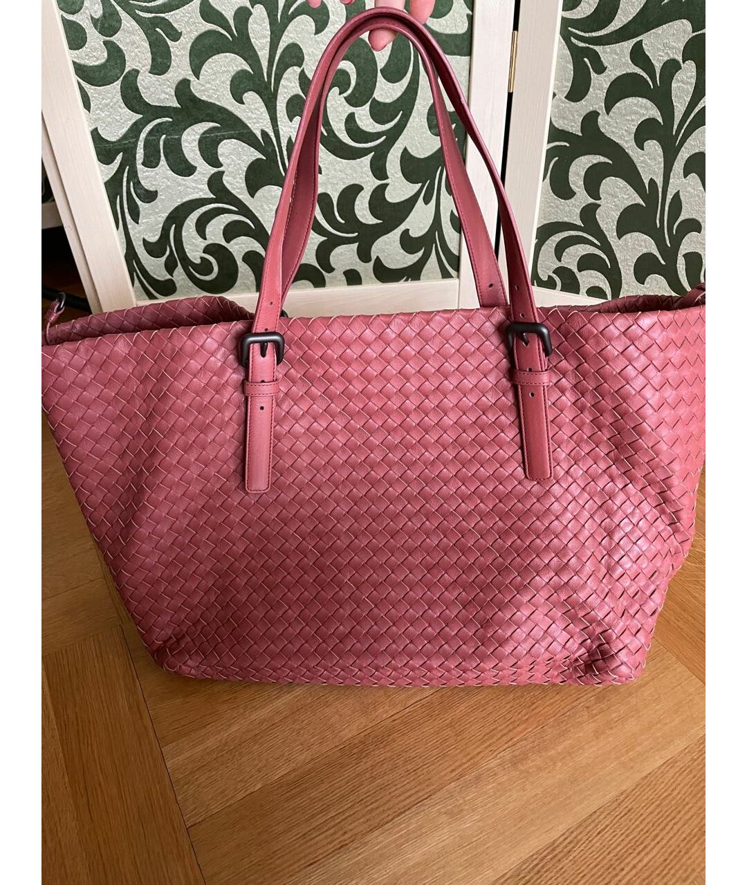 BOTTEGA VENETA Кожаная сумка тоут, фото 2