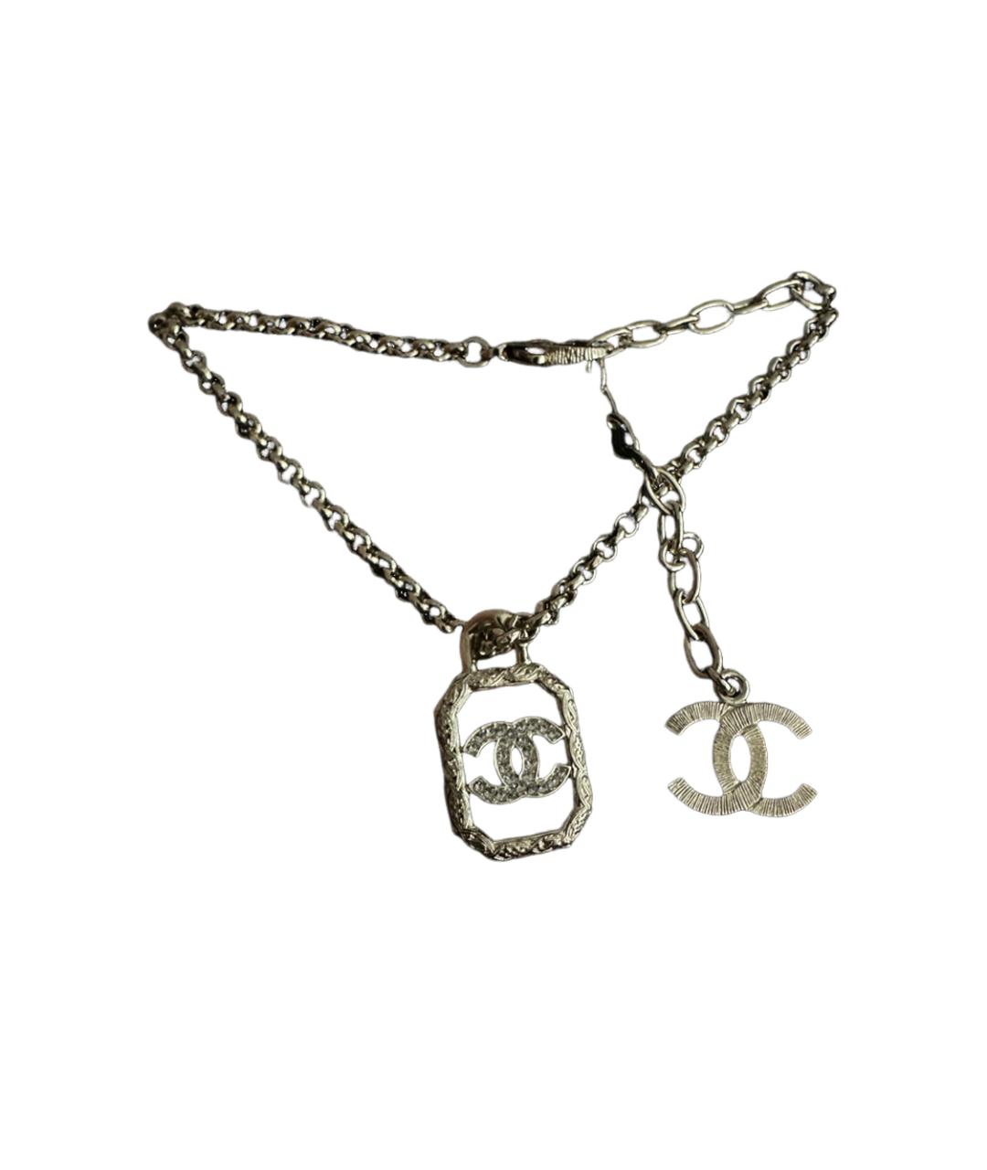 CHANEL Золотая металлическая подвеска, фото 1