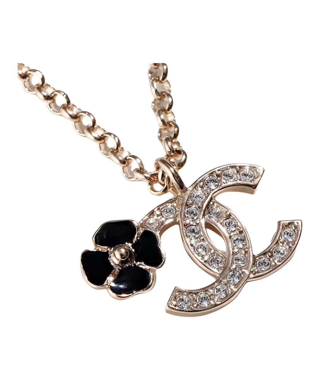 CHANEL Золотая подвеска, фото 3