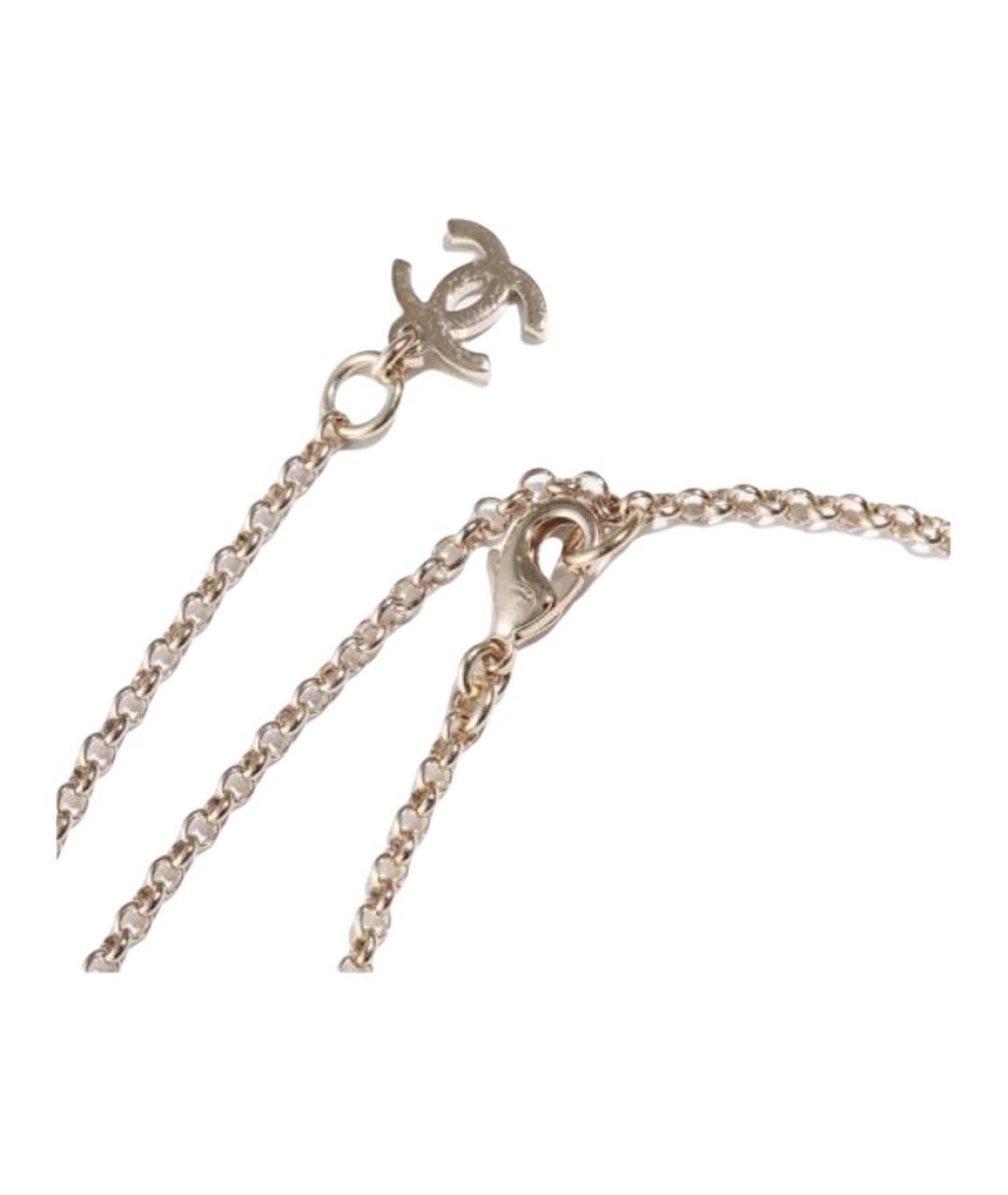 CHANEL Золотая подвеска, фото 4