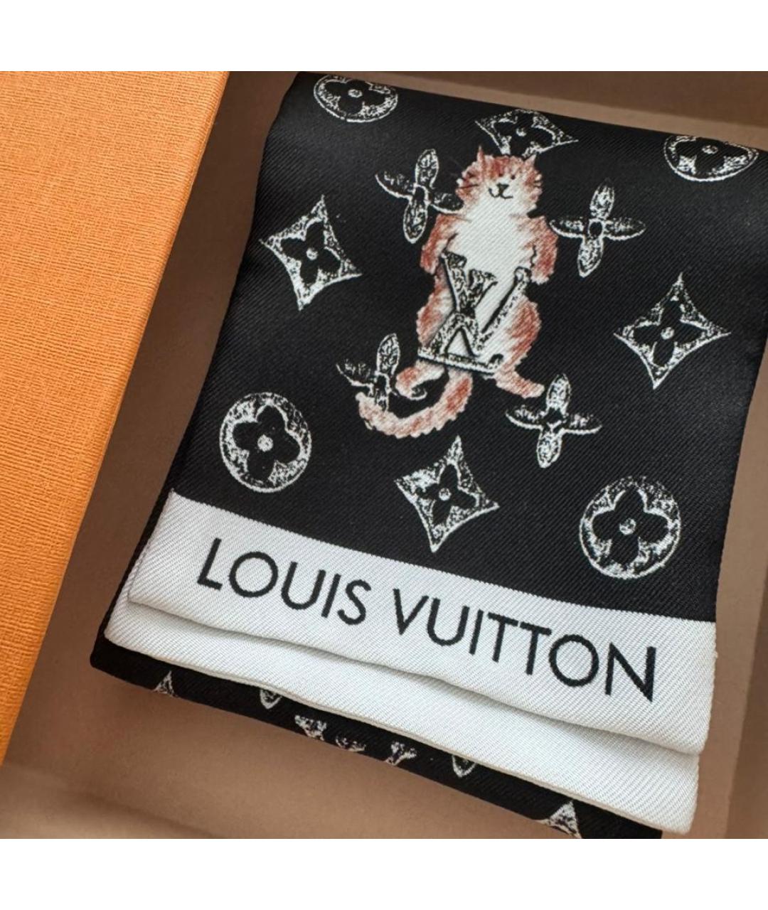 LOUIS VUITTON Черная повязка, фото 3