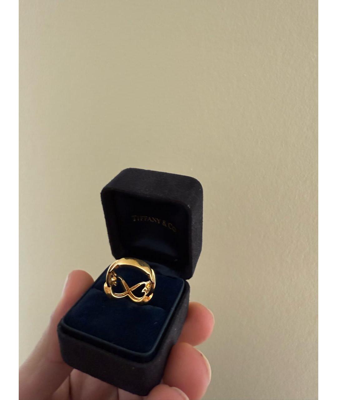 TIFFANY&CO Золотое кольцо из желтого золота, фото 3