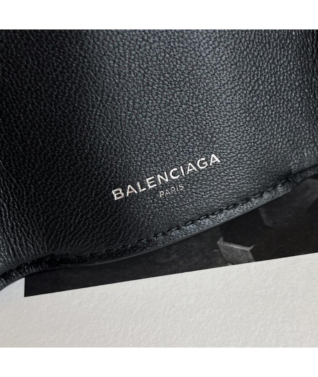 BALENCIAGA Черный кошелек, фото 5