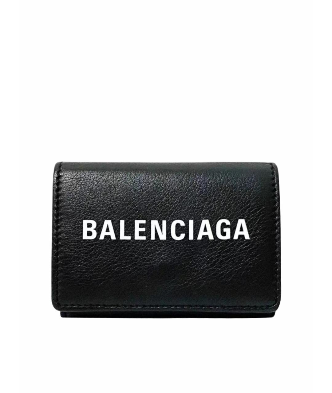 BALENCIAGA Черный кошелек, фото 1