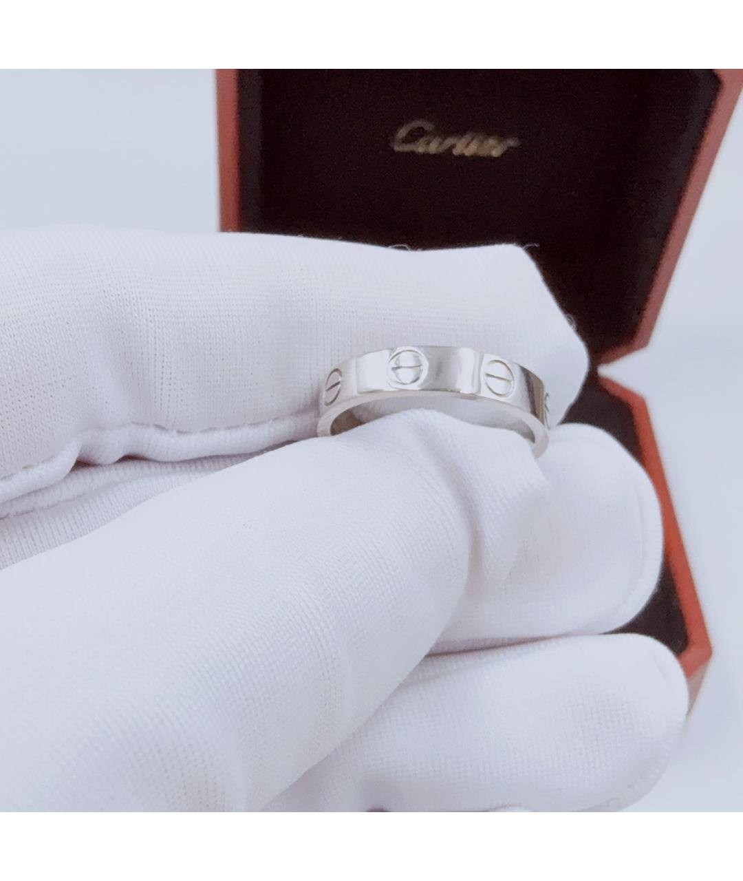 CARTIER Белое кольцо из белого золота, фото 3