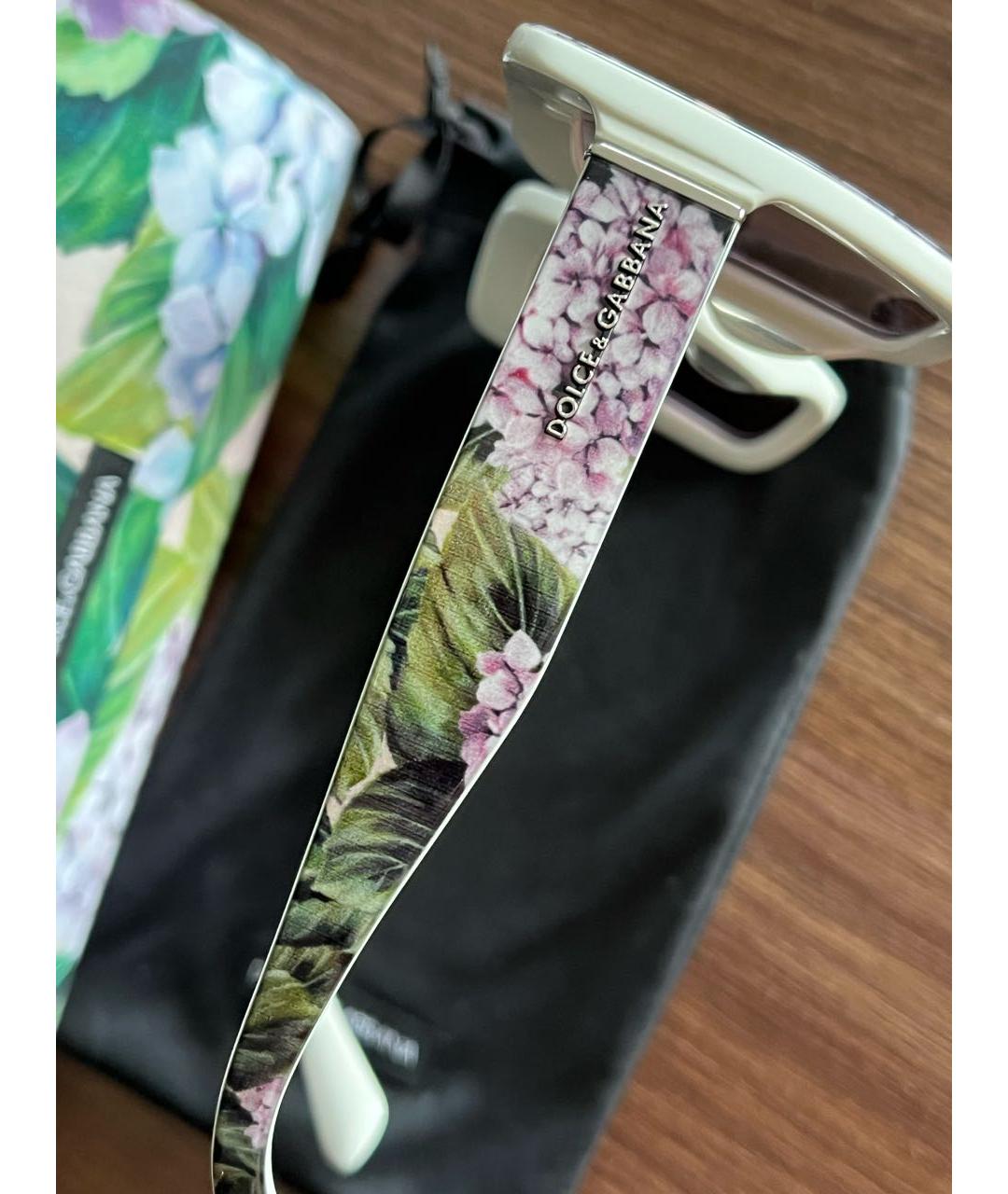 DOLCE&GABBANA Мульти пластиковые солнцезащитные очки, фото 3