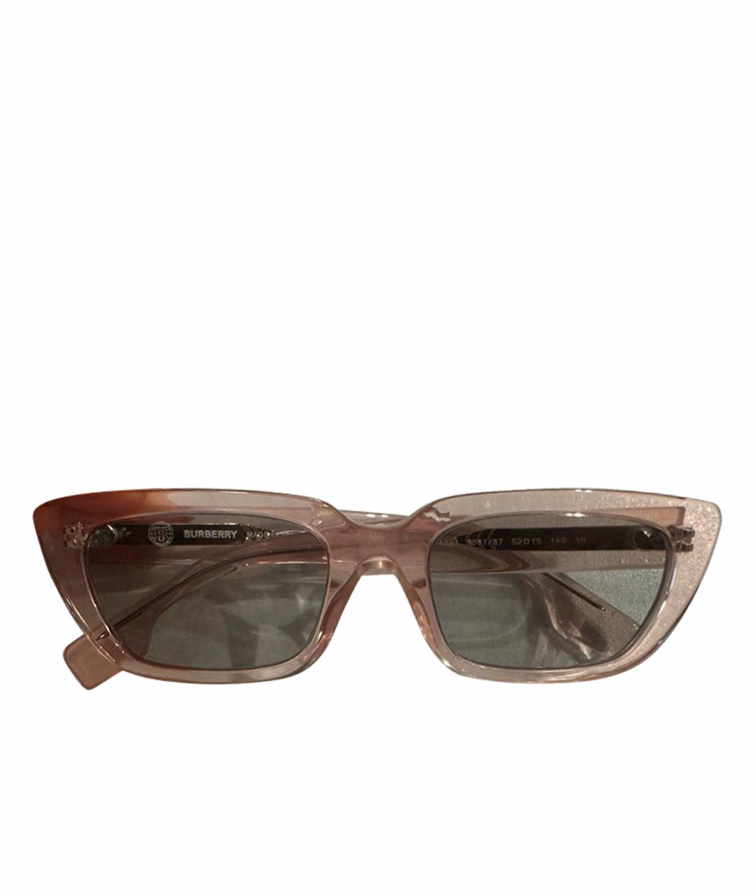 BURBERRY Мульти пластиковые солнцезащитные очки, фото 1