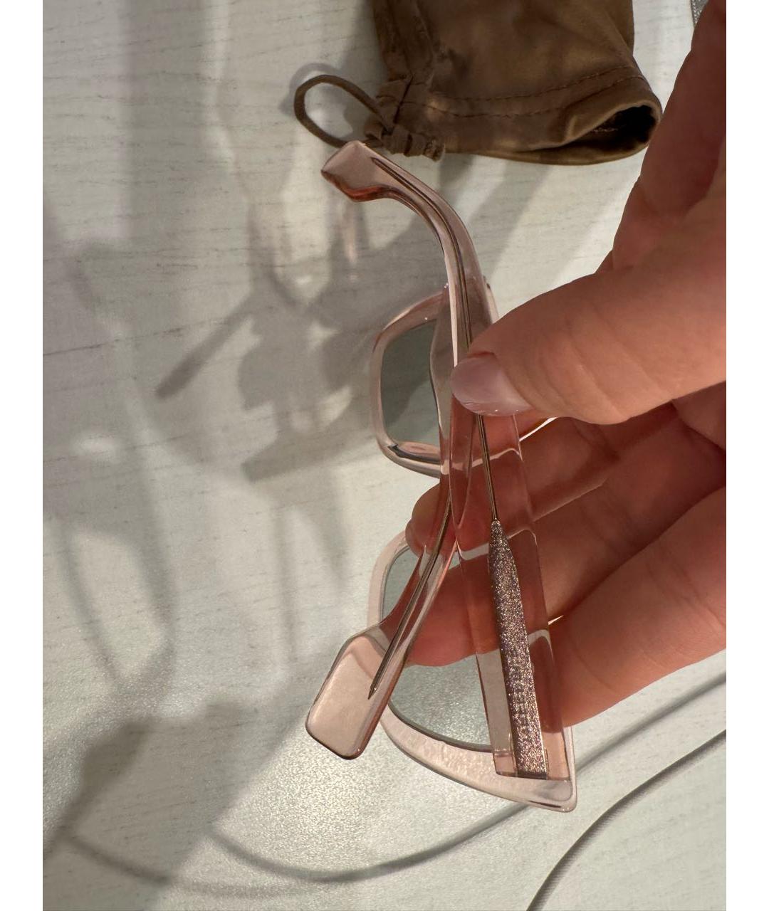 BURBERRY Мульти пластиковые солнцезащитные очки, фото 4