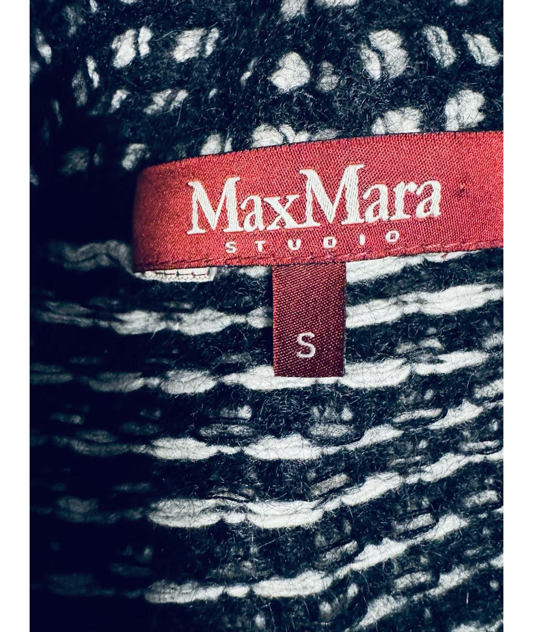 MAX MARA STUDIO Мульти шерстяная жилетка, фото 3