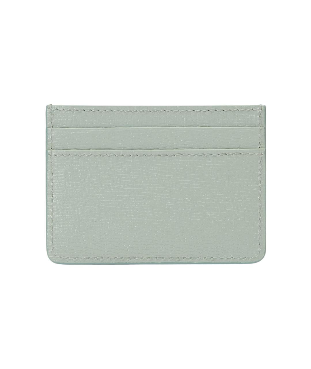 GUCCI Зеленый кожаный кардхолдер, фото 3