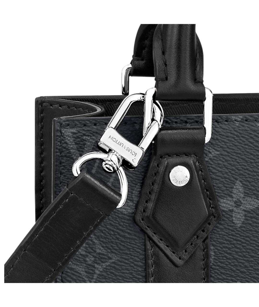 LOUIS VUITTON Черная сумка на плечо, фото 5