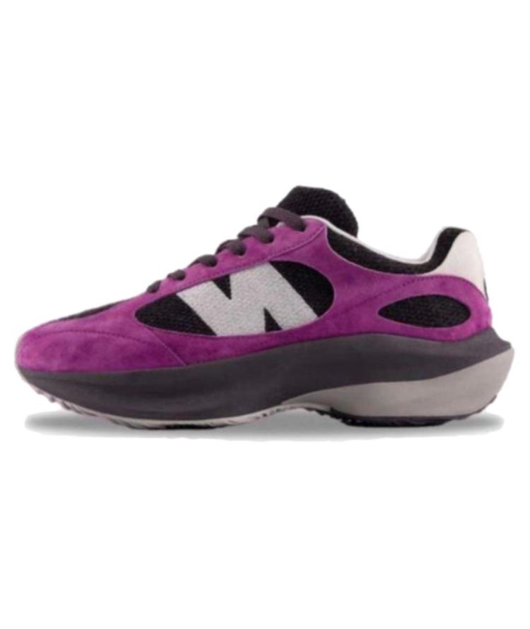 NEW BALANCE Фиолетовые низкие кроссовки / кеды, фото 2