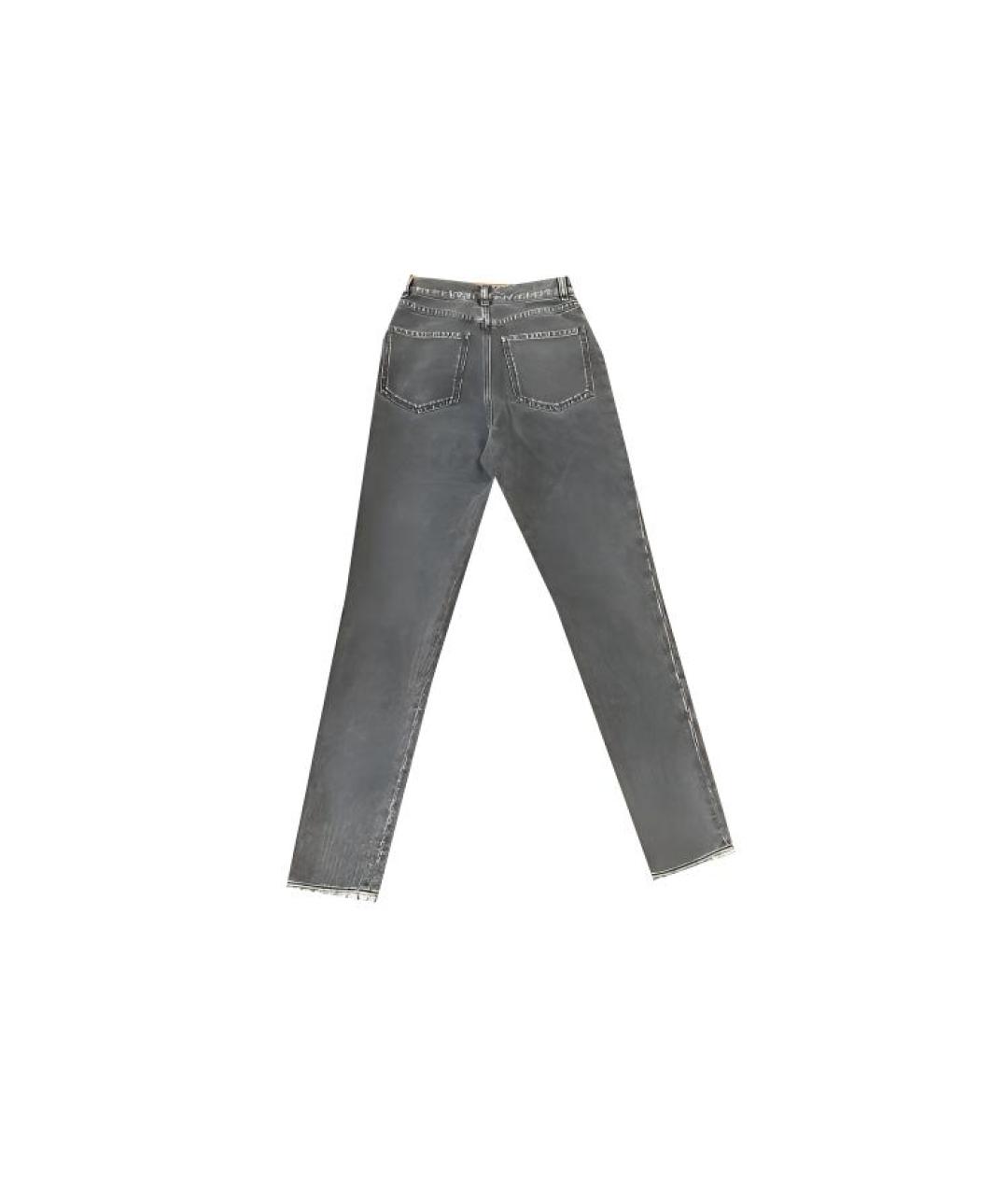 CHANEL Серые прямые джинсы, фото 2