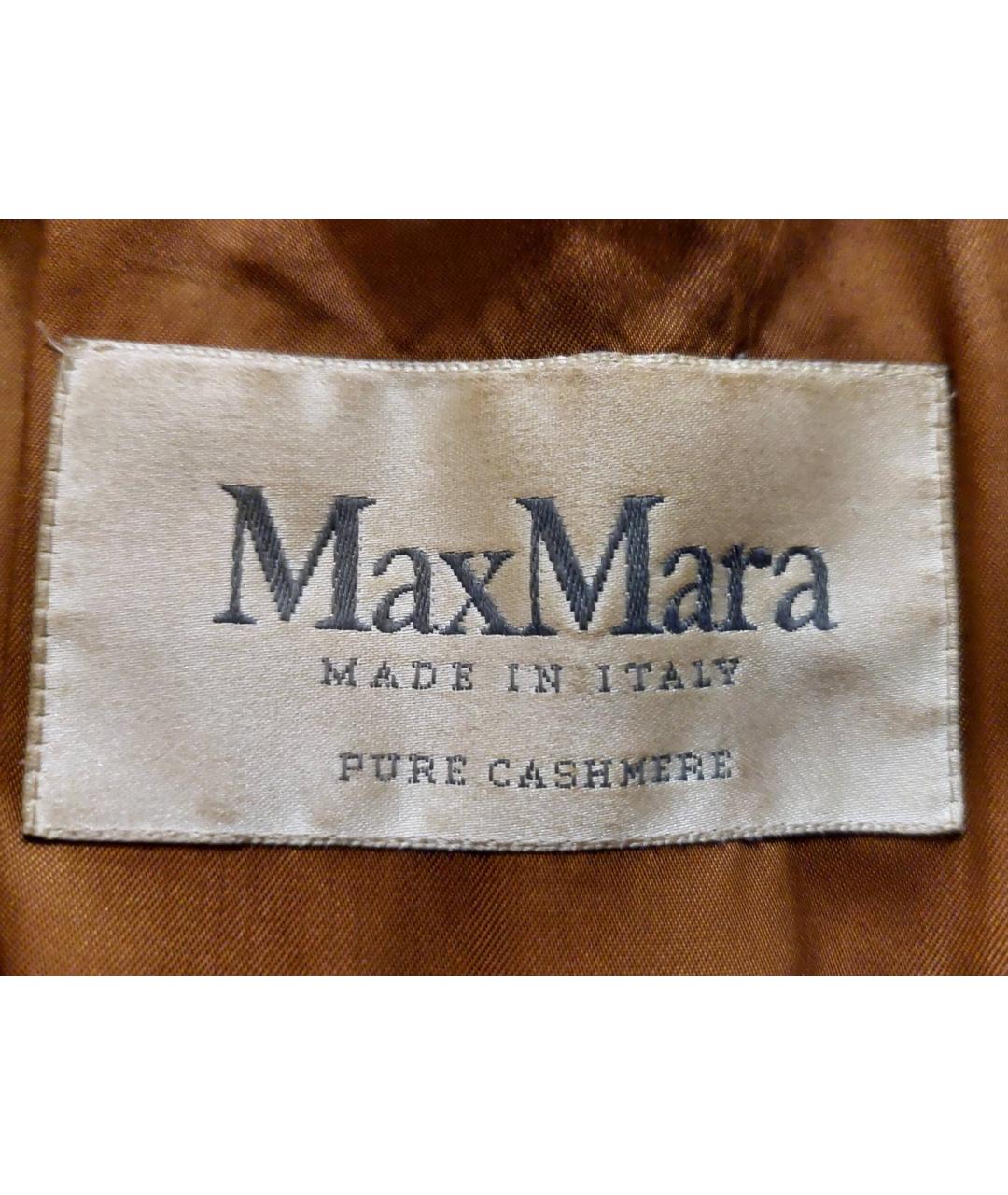 MAX MARA Бежевое кашемировое пальто, фото 2