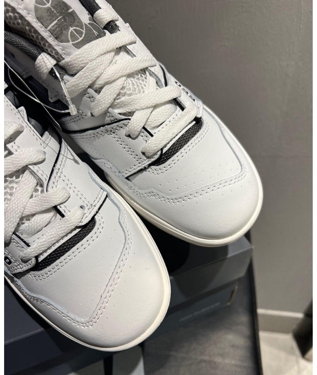 NEW BALANCE Серые кожаные кроссовки, фото 7