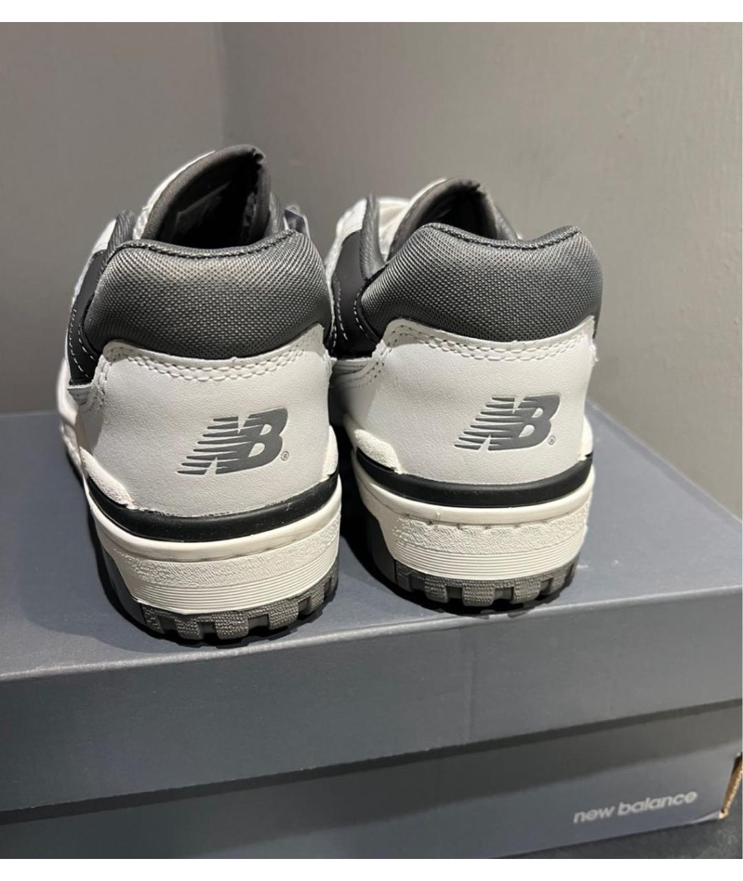 NEW BALANCE Серые кожаные кроссовки, фото 8