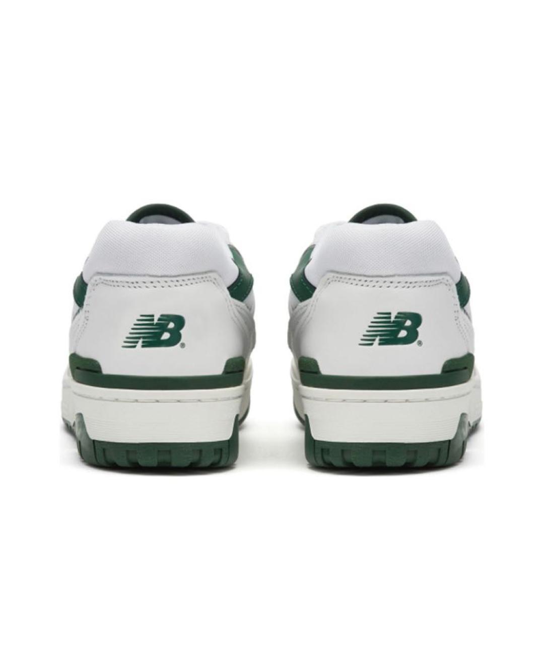 NEW BALANCE Зеленые кожаные кроссовки, фото 4