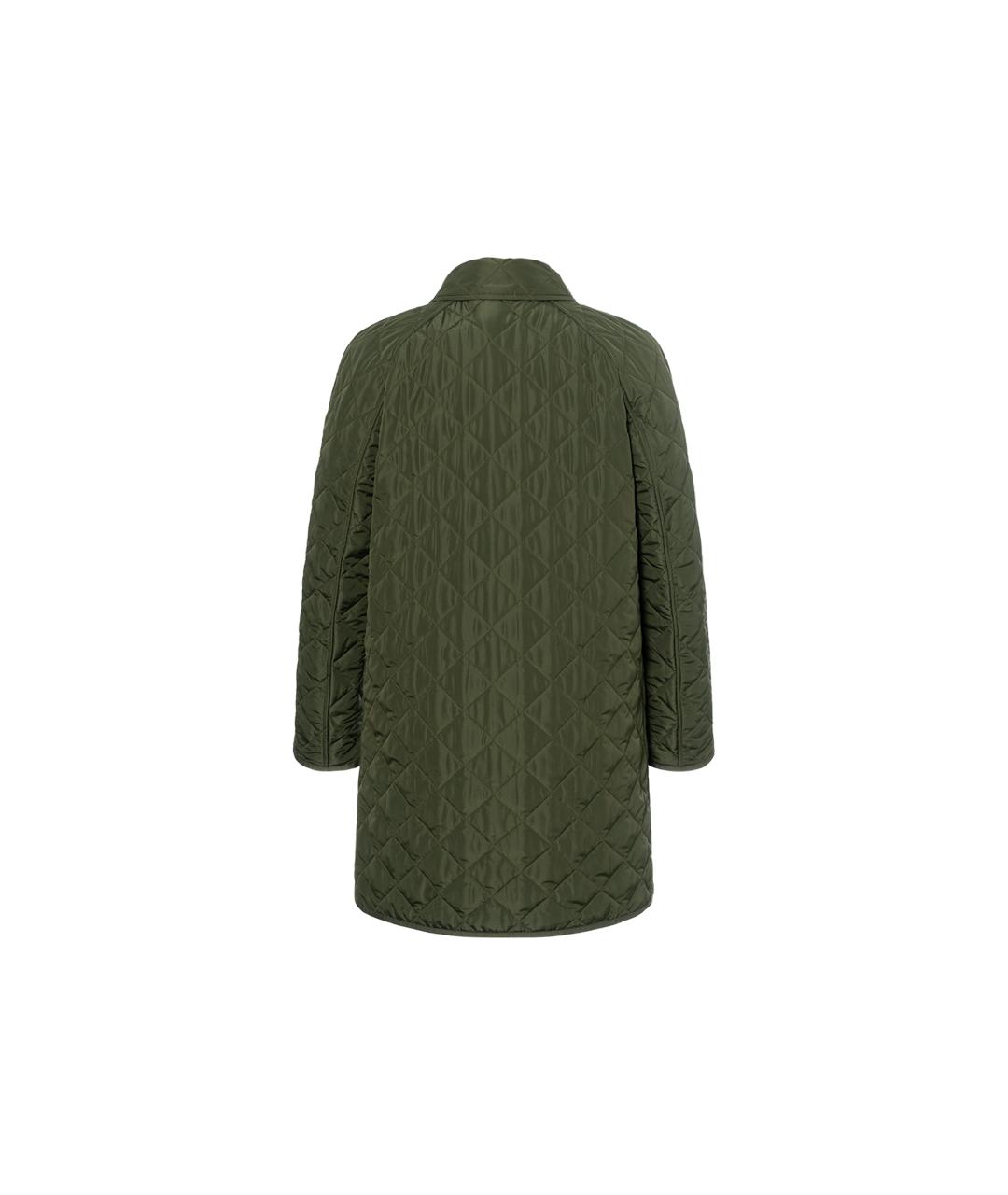 BURBERRY Зеленые пальто, фото 3