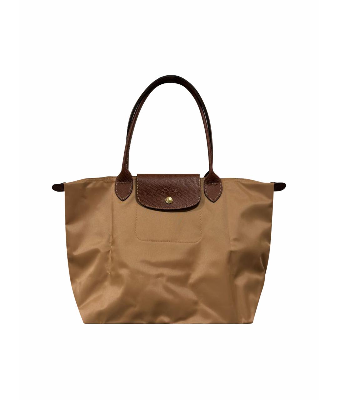 LONGCHAMP Коричневая сумка тоут, фото 1