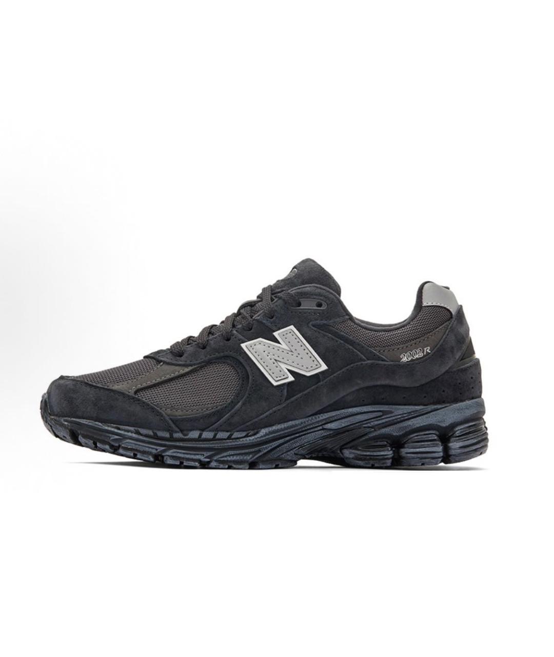 NEW BALANCE Черные нубуковые кроссовки, фото 9