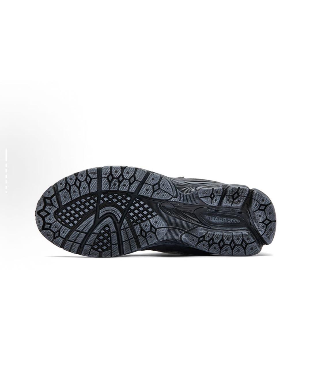 NEW BALANCE Черные нубуковые кроссовки, фото 5