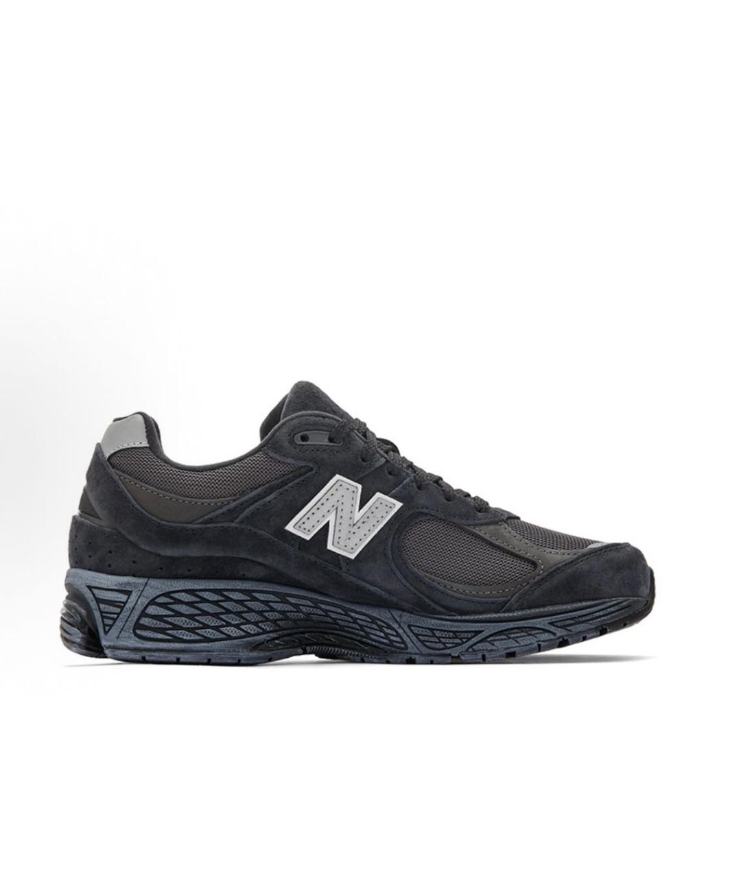 NEW BALANCE Черные нубуковые кроссовки, фото 2