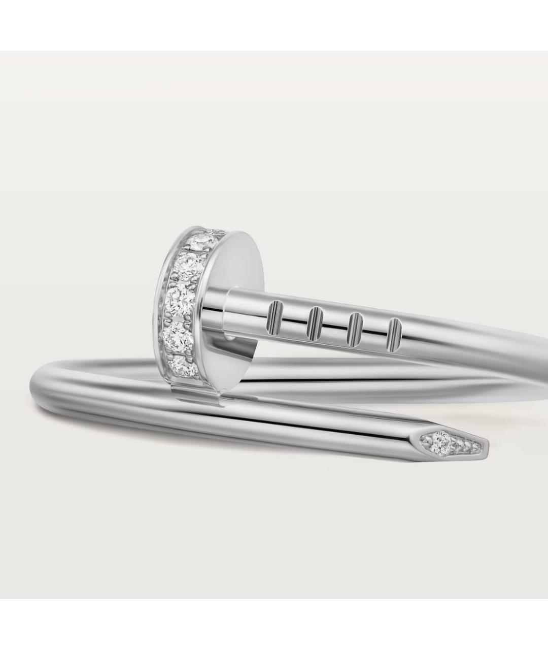 CARTIER Серебряное кольцо из белого золота, фото 3