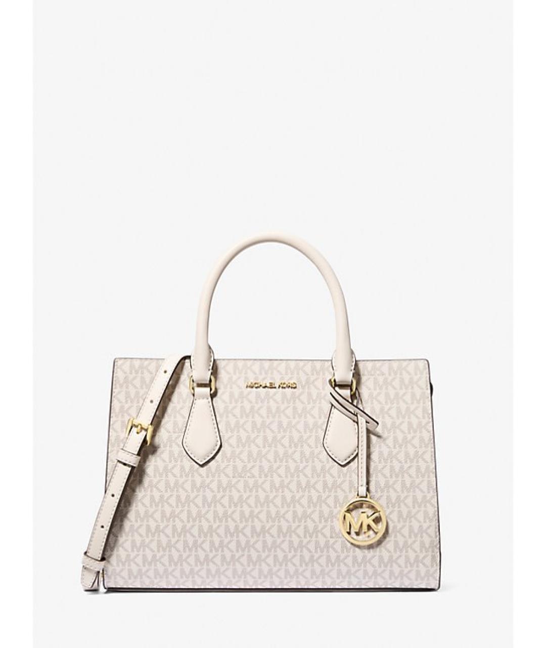 MICHAEL KORS Бежевая сумка с короткими ручками, фото 10