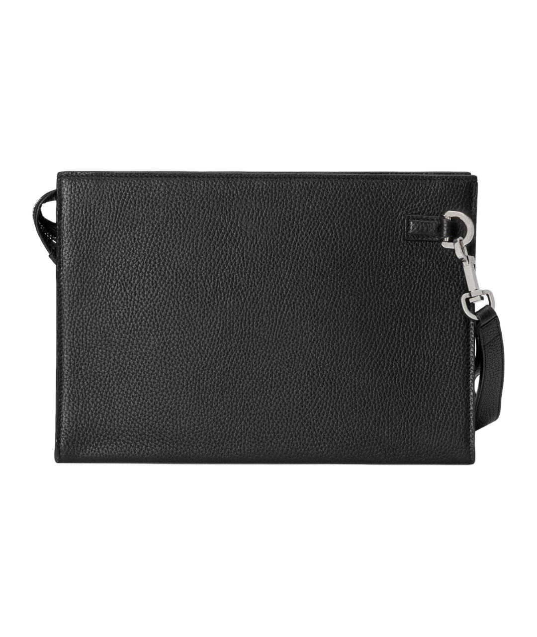 GUCCI Черная кожаная папка для документов, фото 4