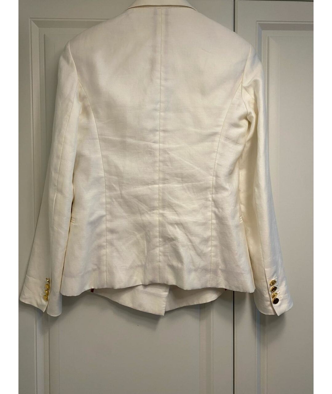 CELINE PRE-OWNED Белый хлопковый жакет/пиджак, фото 2