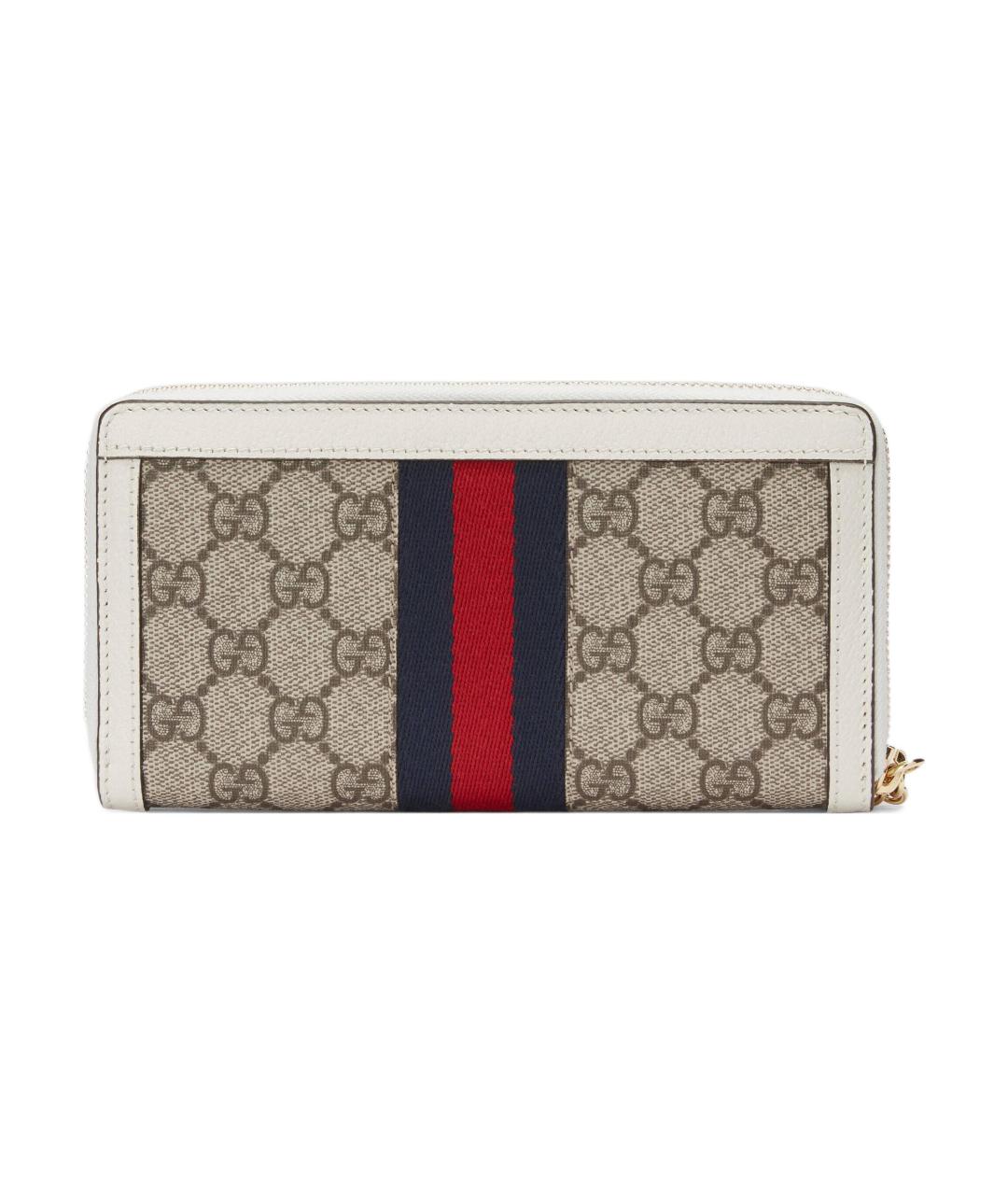 GUCCI Бежевый кошелек, фото 4