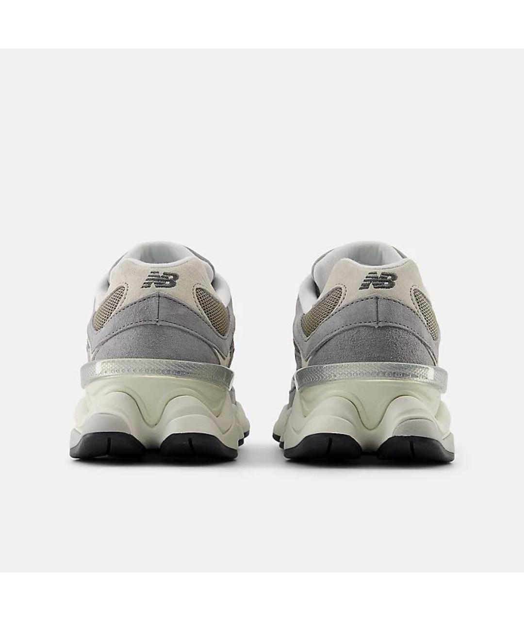 NEW BALANCE Серые замшевые кроссовки, фото 4