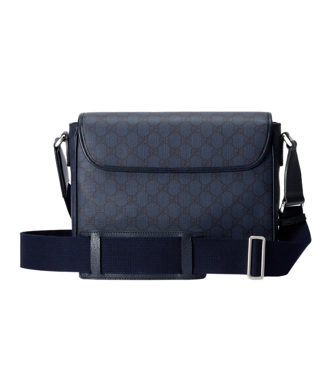 GUCCI Темно-синяя сумка на плечо, фото 5