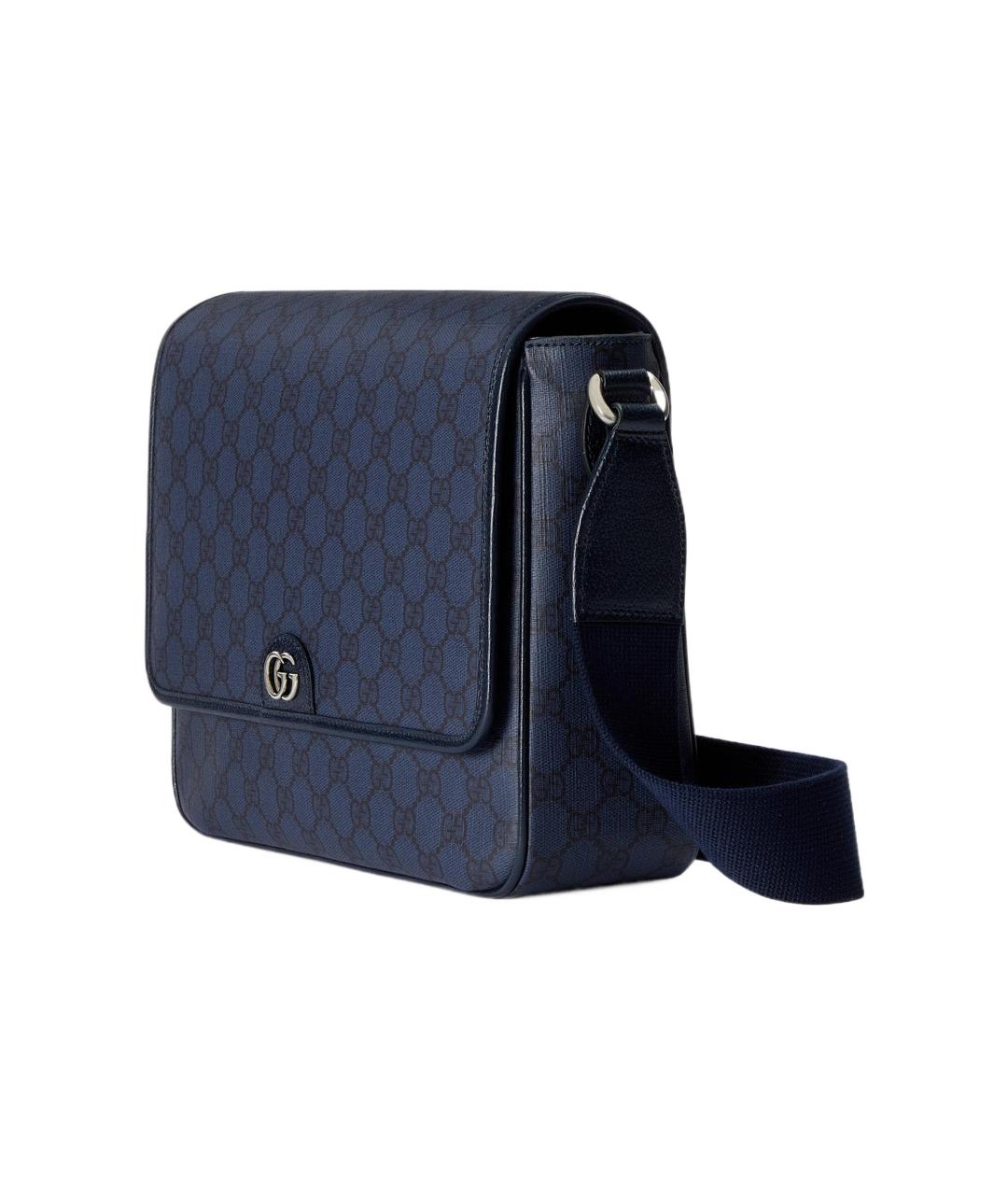 GUCCI Темно-синяя сумка на плечо, фото 2